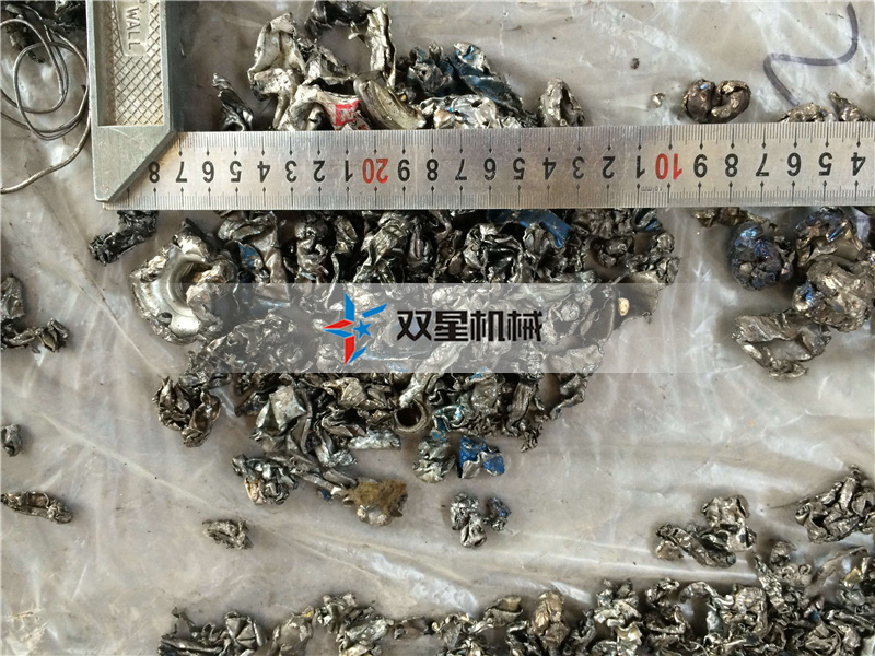 铝型材粉碎机粉碎效果