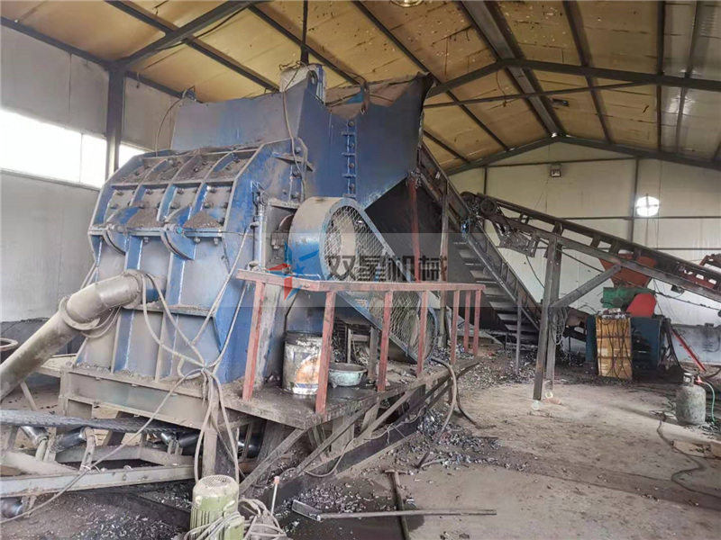 油桶粉碎机生产线