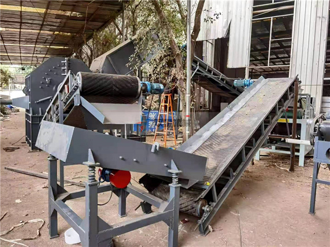 废铝粉碎机生产线流程