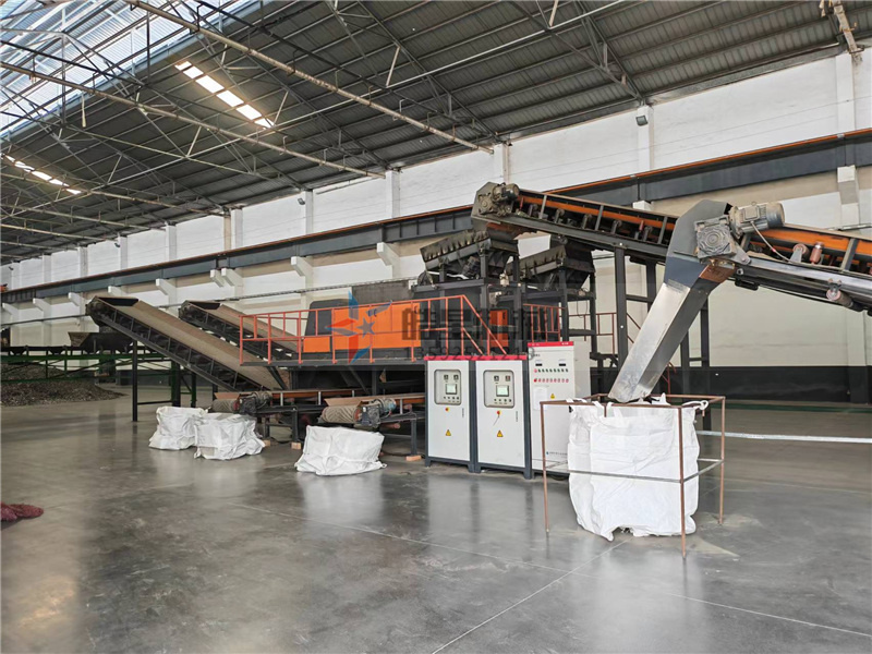 废钢破碎机生产线多少钱？一天能打多少方？