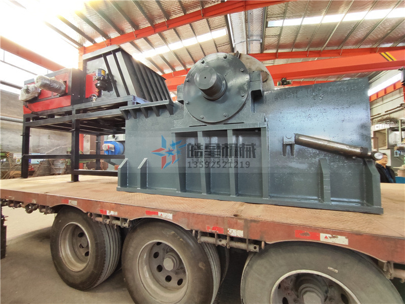 1600型金属粉碎机磁力分选机生产线发往云南